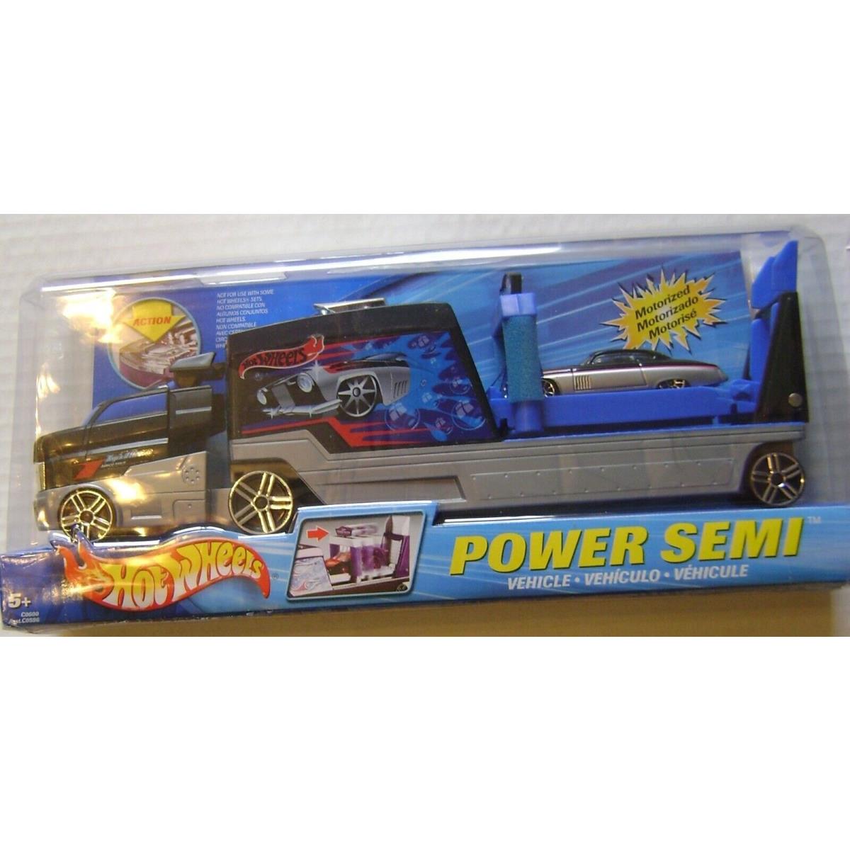 Hot Wheels Power Semi Mobile Car Wash Tested-works