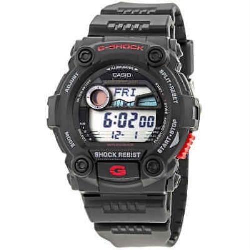 Casio G-shock G-rescue Watch G7900-1 - Dial: Gray, Band: Black, Bezel: Black