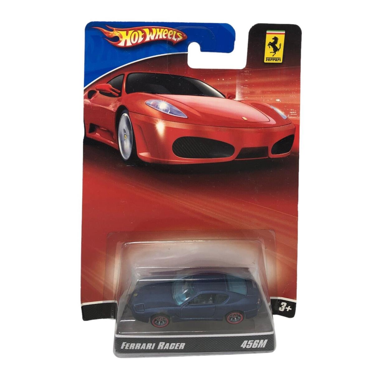 Nip Hot Wheels Ferrari Racer 456M Satin Blue Redline Tires