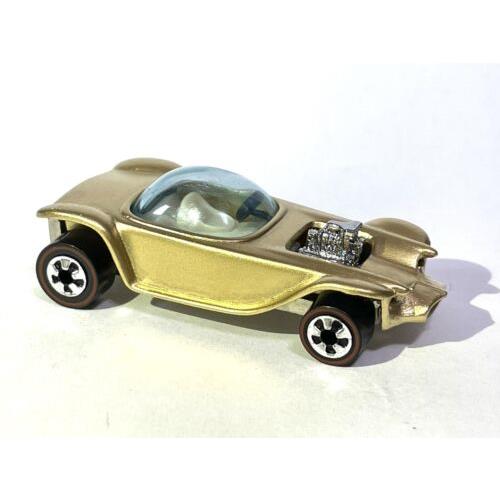 Custom Made - Gold 1993 Hot Wheels Beatnik Bandit Redline