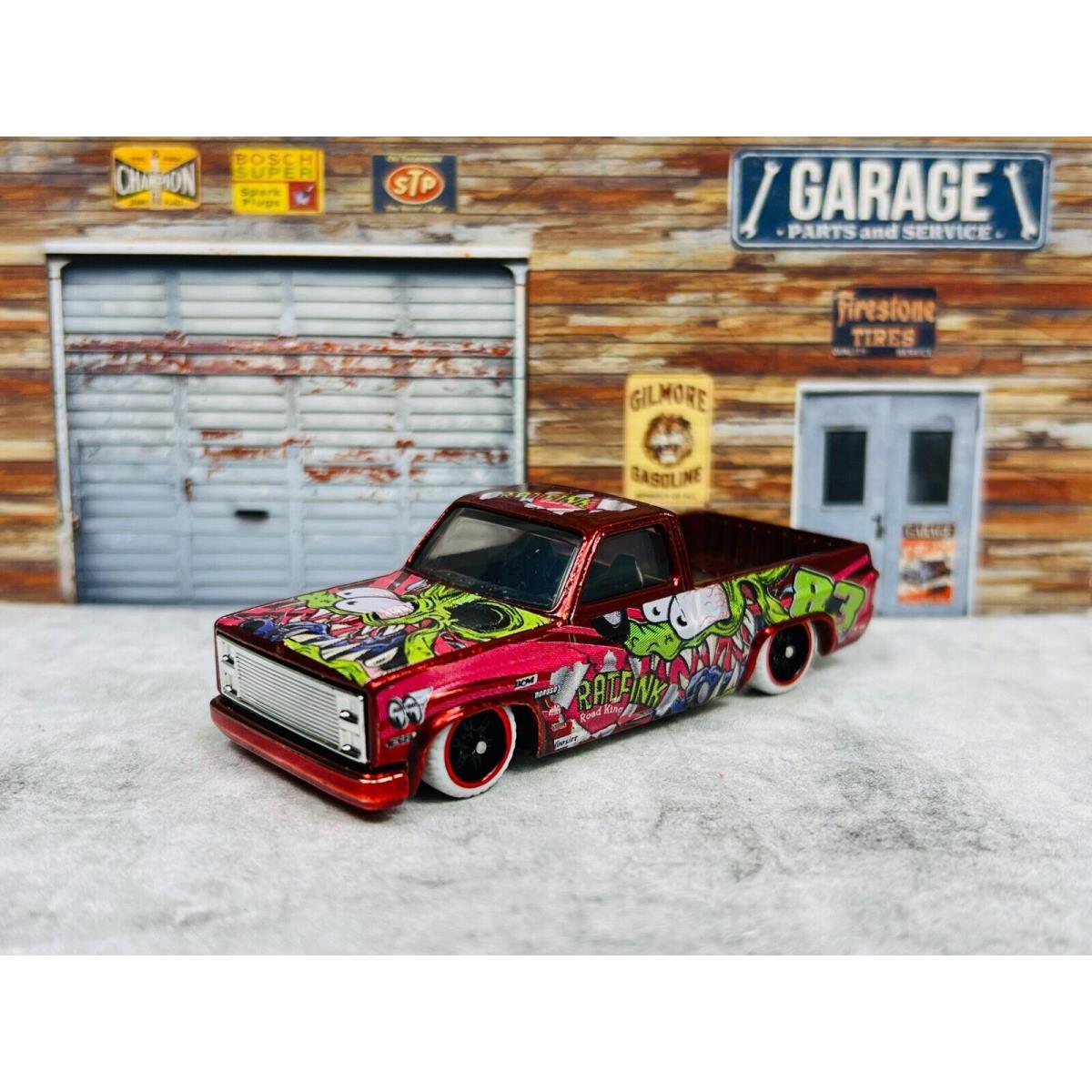 Hot Wheels 83 Silverado Rat Fink Custom C4