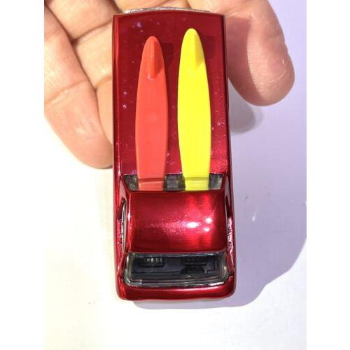 Hot Wheels Redline Deora Custom Painted Candy Red Gorgeous Car
