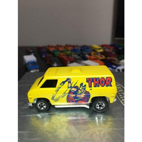 1977 Hot Wheels Thor Super Van The Heroes Mint Yellow