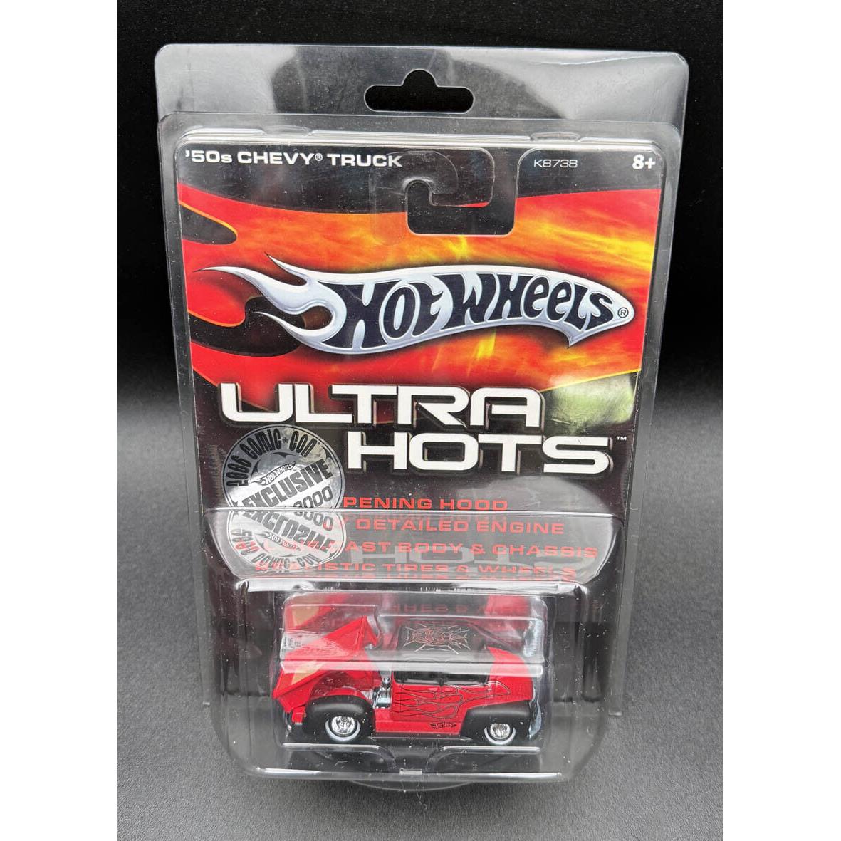 Hot Wheels Ultra Hots `50s Chevy Truck Sdcc 2006 Exclusive Mint LE K8738