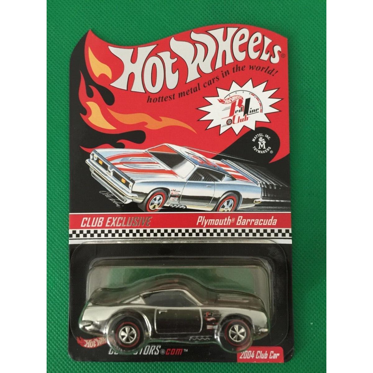 2003 Hot Wheels Red Line Club ab1209 Plymouth Barracuda Exclusive 0700/5000 b311