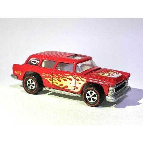 Hot Wheels Custom Made Redline 1956 / 1997 Classic Nomad Red with Flames
