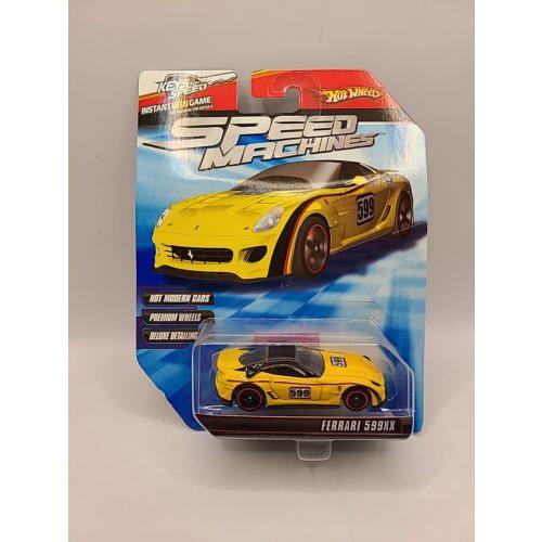 Hot Wheels - Speed Machines - Ferrari 599XX - Yellow