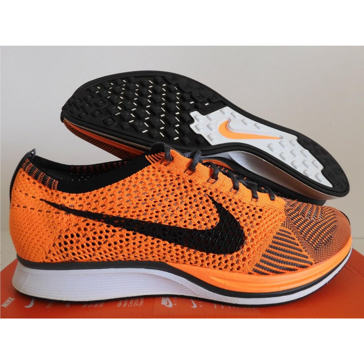 Flyknit racer total orange online