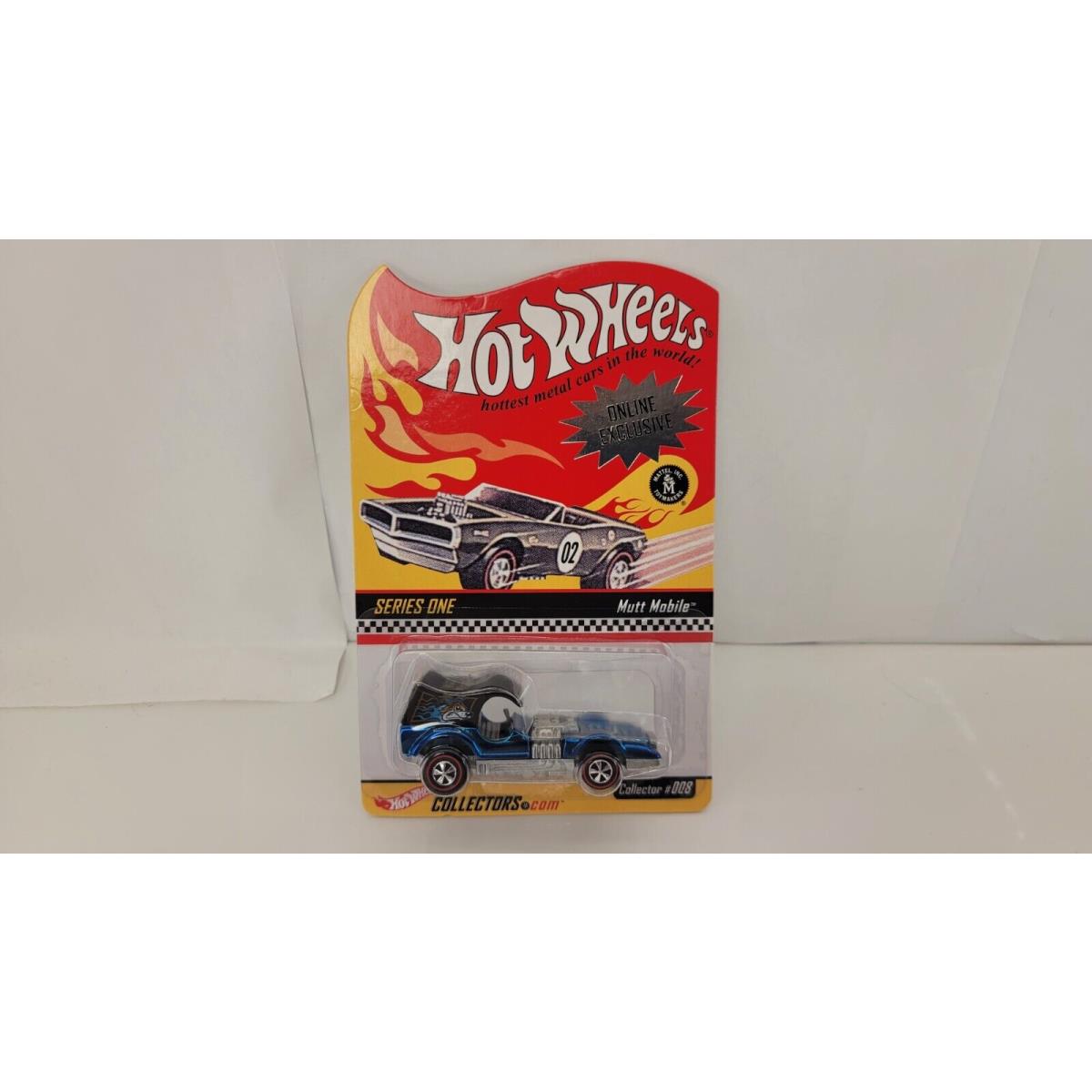 Mutt Mobile Blue Online Exclusive Series One 2002 Hot Wheels 05723 China KT99