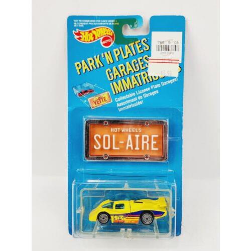 Hot Wheels BW Blackwall Park `N Plates Sol-aire Very Nice N15