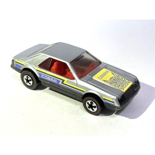 Custom Made Vintage 1979 Hot Wheels Turbo Mustang Cobra Redline - Wow 1 of 1