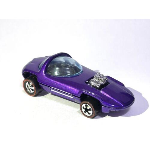 Hot Wheels Silhouette Custom Made Metallic Purple . 1994