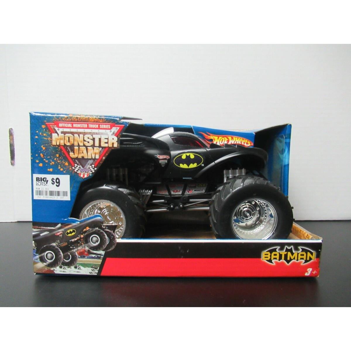 2006 Hot Wheels Monster Jam Batman Batmobile Monster Truck 1:24 Scale