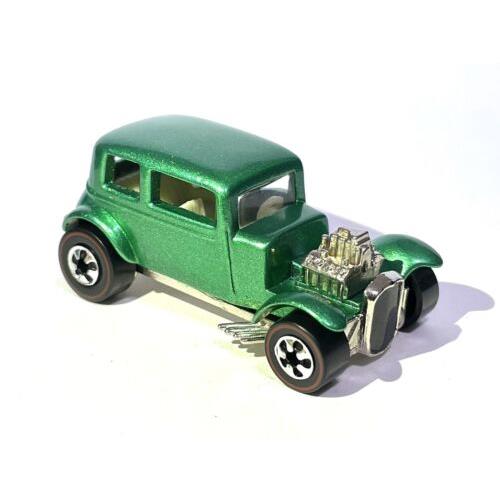 1993 Mattel Hot Wheels Ford Vicky - Custom Made Metallic Green Redline