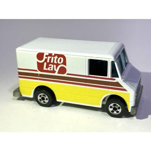 Custom Made / Restored Hot Wheels Blackwalls Vintage White Frito Lay Van