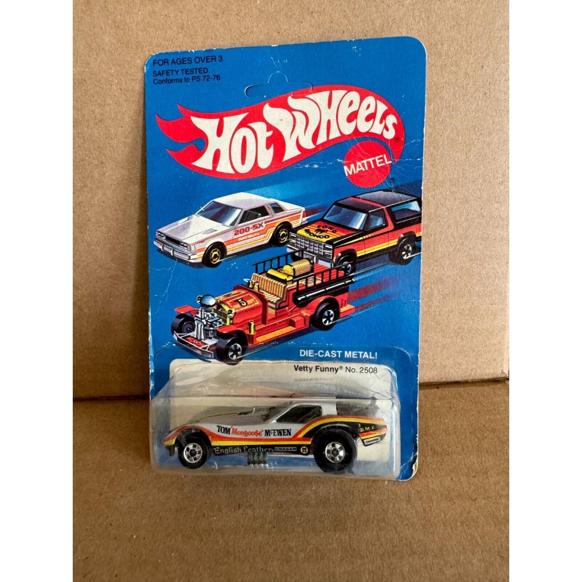 Hot Wheels Vetty Funny No. 2508 Mongoose Mcewen A1