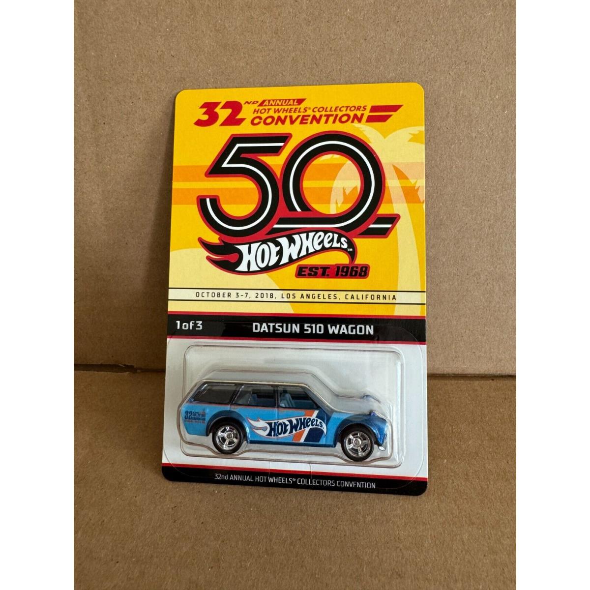Hot Wheels 32nd Annual Collectors Convention Datsun 510 Wagon A1