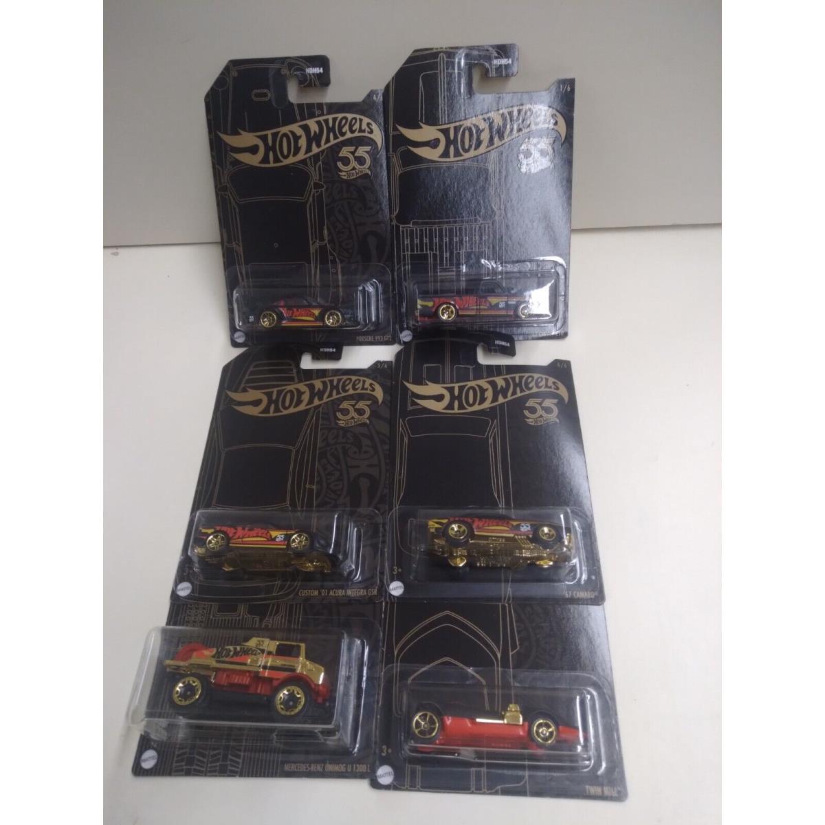 Hot Wheels 55 Pearl Chrome Full Set Of 6