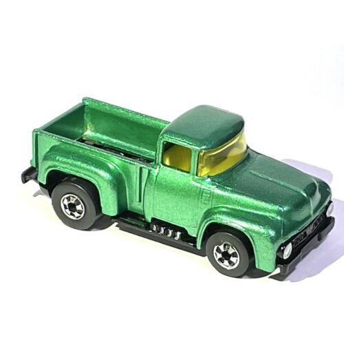 Hot Wheels `56 Ford Hi-tail Hauler - Custom Made Metallic Green