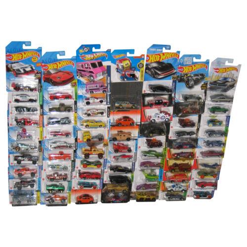 Matchbox and Hot Wheels Mattel Mixed Die Cast Toy Cars - Lot of 70 Cars