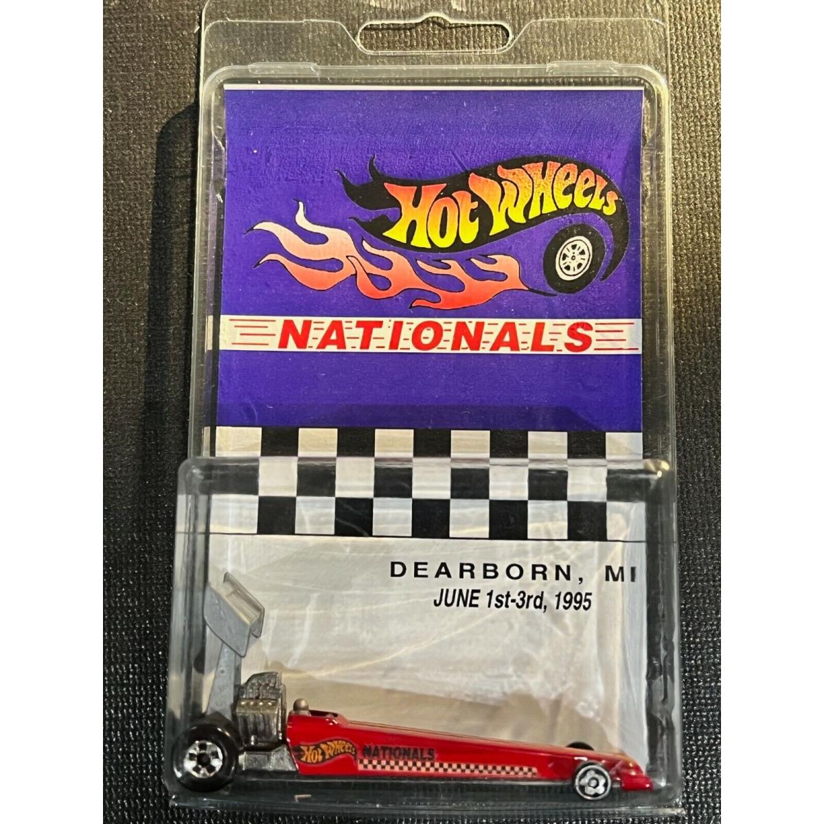 95 Hot Wheels Nationals Convention Excl Dragster Dearborn Michigan Never Opened