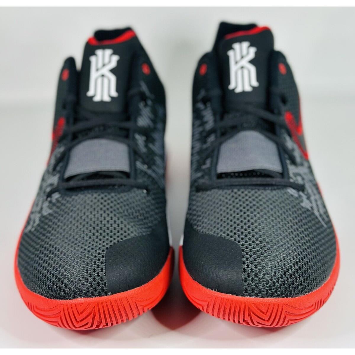 Nike Kyrie Flytrap II Black Red Bred AO4436-016 Men`s Size 15