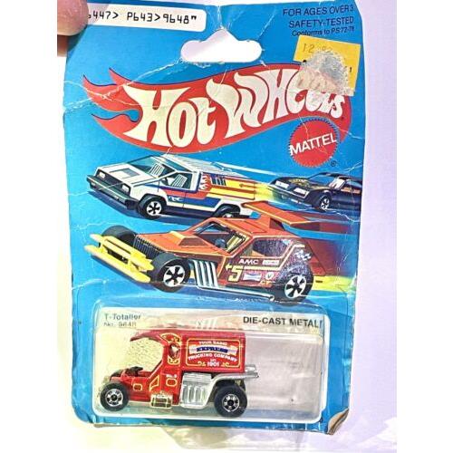 1976 Hot Wheels T -totaller Red - Vgc - Shows Very Well - Perfect Collectible