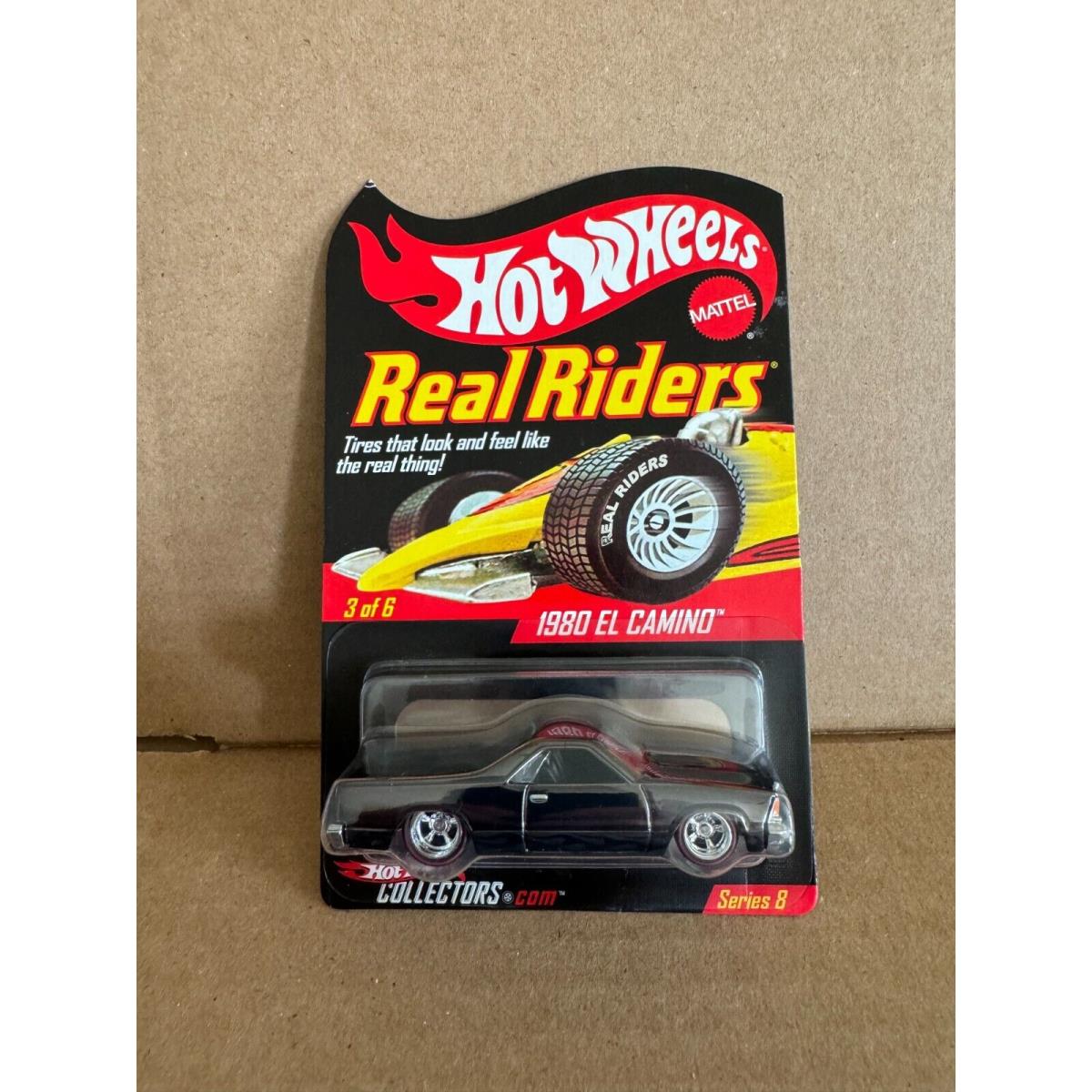 Hot Wheels Real Riders 1980 El Camino 3/6 Series 8 A1