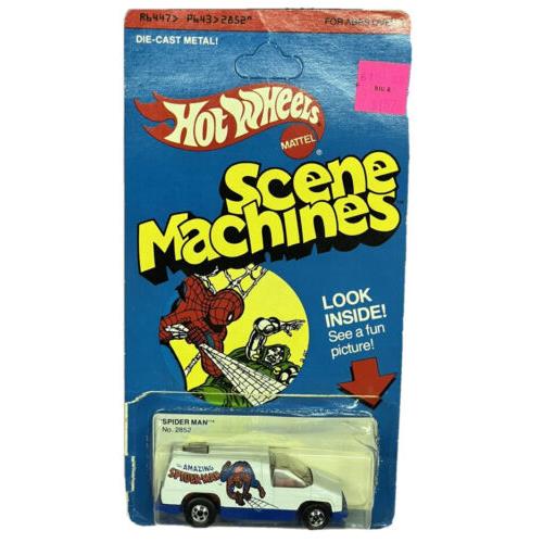 Hot Wheels 1978 Mattel Scene Machines Spider-man