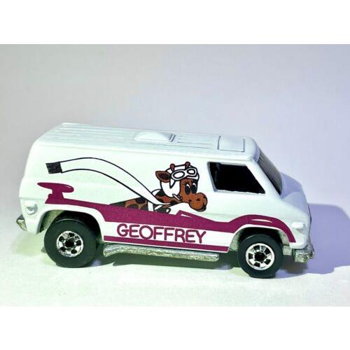 Custom Made Hot Wheels Super Van Geoffrey Giraffe Toys R Us