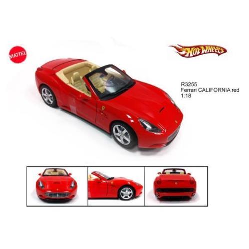 Hotwheels Ferrari California Red Rossa 1:18 R3255 Back in Stock