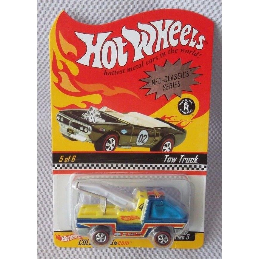 Tow Truck Hot Wheels 2004 Rlc Series 3 Neo-classics 5 of 6 6962 of 10500