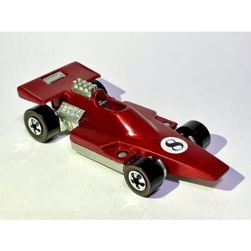 Custom Made Spectraflame Red Hot Wheels Redline 1975 Formula 5000