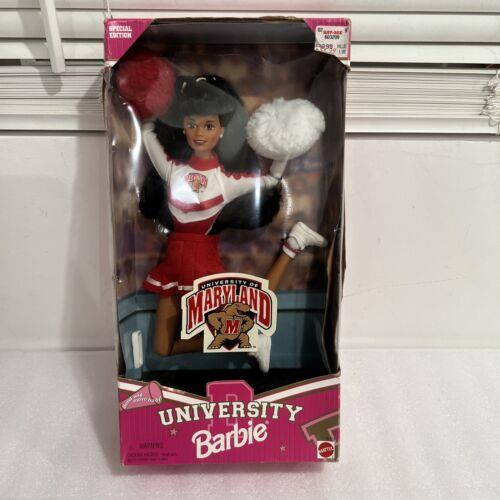 Mattel 1996 Maryland University Cheerleader Barbie African American