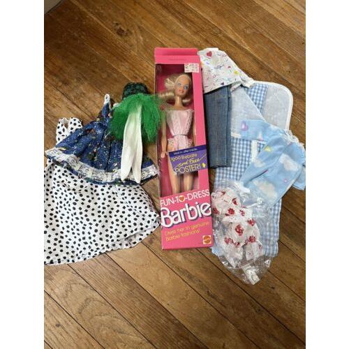 Fun To Dress Barbie Doll 1998 with Handmade Barbie Clothes Barbie Movie Play