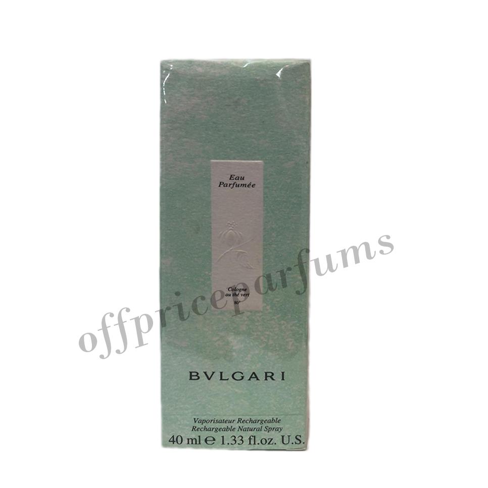 Bvlgari Eau Parfumee Cologne Au The Vert Rechargeable Spray Vintage 1.33OZ