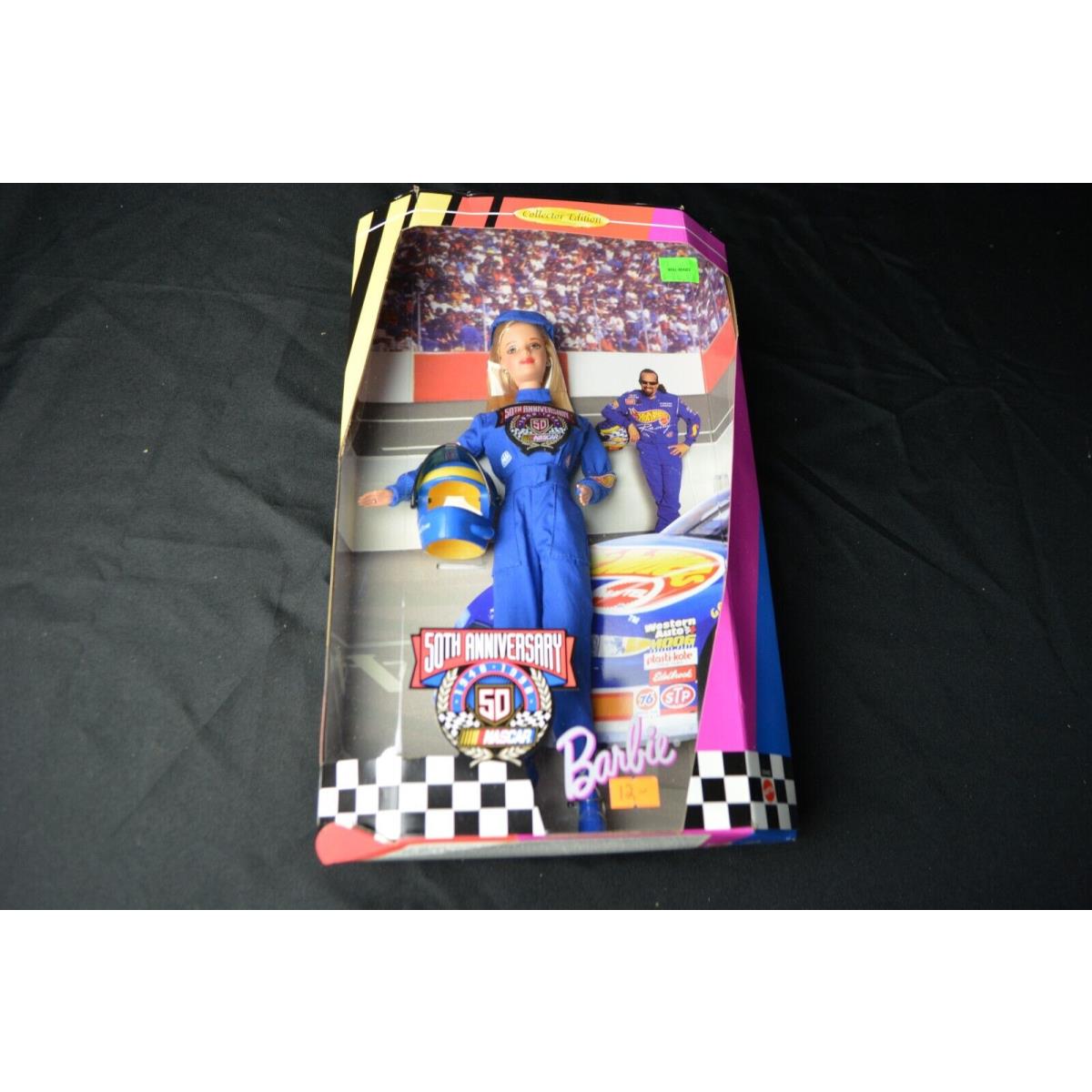 50th Anniversary Nascar 1998 Barbie Doll Collector Edition