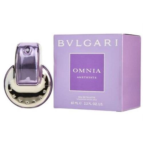 Bvlgari Omnia Amethyste For Women Perfume Eau De Toilette 2.2 oz 65 ml Spray