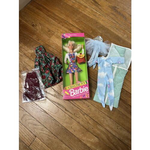 Schooltime Fun Barbie Doll Special Edition 1994 with Handmade Barbie Clothes