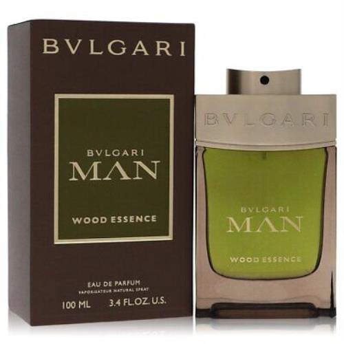 Bvlgari Man Wood Essence Cologne By Bvlgari Eau De Parfum Spray 3.4oz/100ml Men