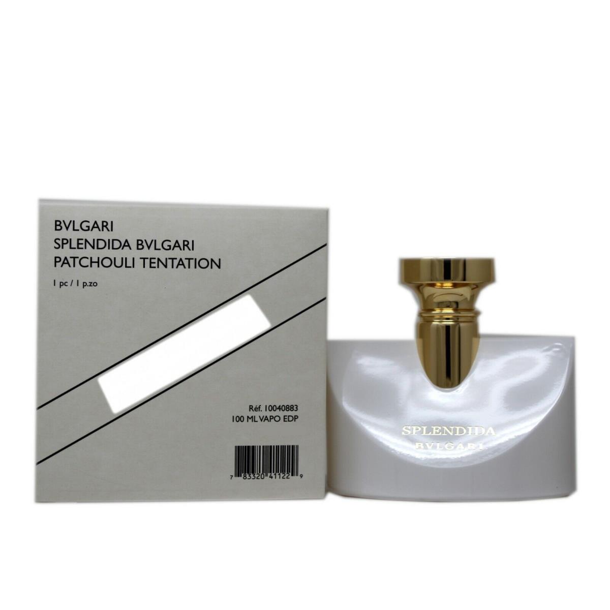 Bvlgari Splendida Patchouli Tentation Eau DE Parfum Spray 100 ML/3.4 Fl.oz. T