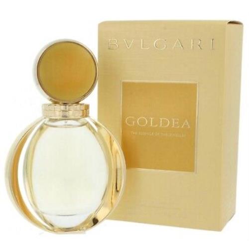 Bvlgari Goldea For Women Perfume Eau De Parfum 3.04 oz 90 ml Edp Spray