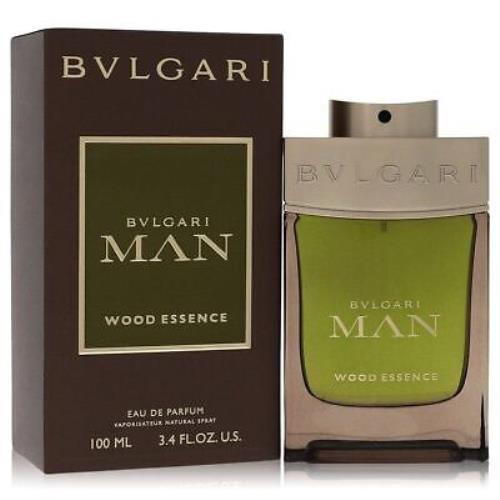 Bvlgari Man Wood Essence by Bvlgari Eau De Parfum Spray 3.4 oz Men