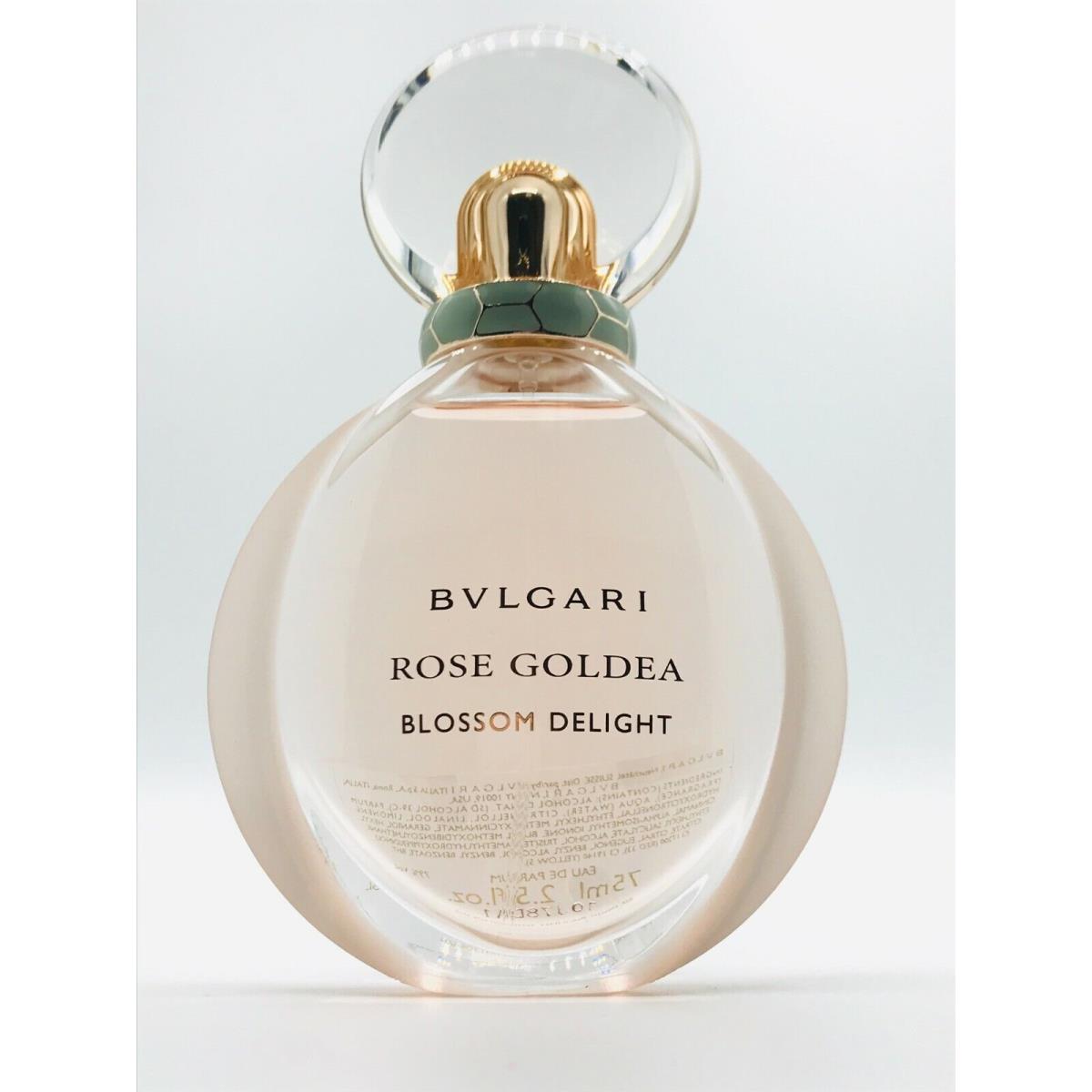 Bvlgari Rose Goldea Blossom Delight Women Parfum Spray 2.5 oz As Shown