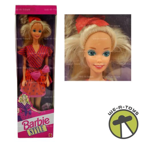 Barbie Style Stripes Polka Dots Dress 1992 Mattel 2454 Nrfb