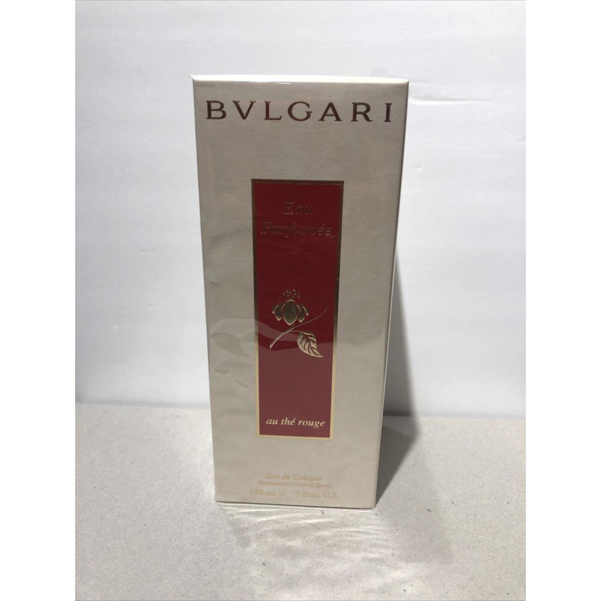 Bvlgari Eau Parfumee AU The Rouge 5 OZ /150ML Eau DE Cologne Box Rare