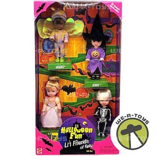 Halloween Fun Li`l Friends of Kelly Gift Set Barbie Dolls Target Special Edition