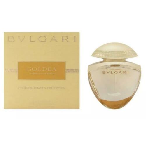 Bvlgari Goldea Eau de Parfum Spray For Women The Jewel Charms Collection 0.84oz