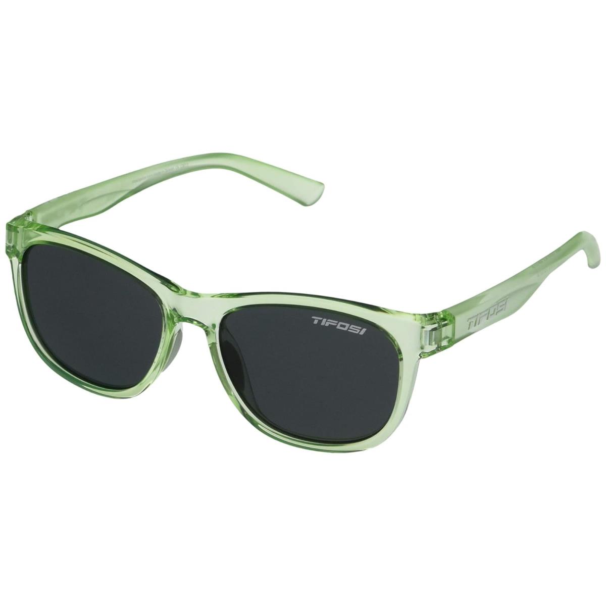 Unisex Sunglasses Tifosi Optics Swank Bottle Green Frame Smoke Lens