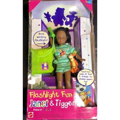 1997 Mattel Disney s Flashlight Fun Janet Tigger 19670 Friend of Stacie